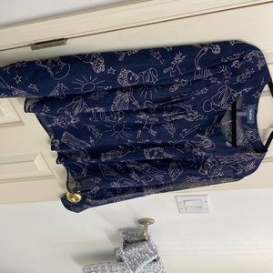 Brand new never worn see thru blouse